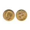 Image 1 : SOVEREIGN. 1918-C. PCGS graded Mint State-62. Golden luster.
