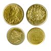 Image 1 : $5.00 GOLD. 1912. Very Fine-20; Also, NEWF. $2.00. 1888. EF-40. Scratch on obverse. Lot of two (2) g