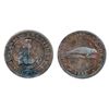 Image 1 : Breton-520. CH-LC1. Magdalen Island Penny. 1815. ICCS Fine-15.