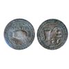 Image 1 : Breton-562. CH-LC16A. Molsons Token. Reeded edge. Thick planchet. ICCS Very Fine-20.