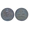 Image 1 : Breton-717. CH-UC3. Lesslie & Sons. Two Pence. 1822. ICCS Extra Fine-40.