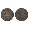 Image 1 : Breton-730. UC-12B2. To Facilitate Trade. 1823. Half Penny. ICCS Extra Fine-40.