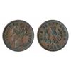 Image 1 : Breton-873. NS-2C1. One Penny Token. 1840. ICCS Extra Fine-40.