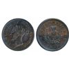 Image 1 : Breton-873. NS-2C1. One Penny Token. 1840. ICCS Extra Fine-40.