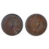 Image 1 : Breton-873. NS-2C1. One Penny Token. 1840. ICCS Extra Fine-40.
