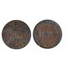 Image 2 : Breton-918. PE-7A1. 1855. P.E.I. ICCS Extra Fine-40; Breton-919. PE-7C3. 1857. P.E.I. ICCS Extra Fin