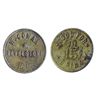 Image 1 : Breton-938. W. Cowan. 15 Cents Drink. ICCS Extra Fine-40.
