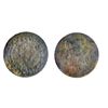 Image 1 : Breton-961. LC-48C2. Tiffin. Half Penny. Brass. Clockwise. ICCS Mint State-60.