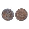 Image 1 : Breton-962. NS-20A3. Trade & Navigation. One Penny Token. 1813. ICCS Mint State-60.