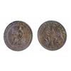 Image 1 : Breton-994. LC-54D2. Half Penny Token. 1815. Clockwise wreath. ICCS Mint State-60.