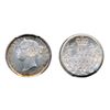 Image 1 : TEN CENTS. 1864. PCGS graded Mint State-62. A well struck, fully lustrous and rare brilliant example