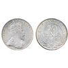 Image 1 : FIFTY CENTS. 1909. ICCS-AU-55. Light pearl gray toning on obverse, with very light toning on reverse