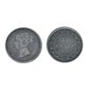 Image 1 : 1872-H. 1874. 1882-H. All three (3) coins are ICCS Fine-12.