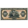 Image 1 : BARCLAYS BANK (CANADA). $10.00. Sept. 3, 1929. CH-30- 10-04a. No. B013112. Dickenson, left. Fine.