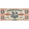 Image 1 : THE BANK OF CLIFTON. $1.00. Sept. 1, 1861. (Engraved ‘1’ in date). CH-125-12-06. No. 4968/A. Unc.