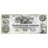 Image 1 : THE EXCHANGE BANK OF TORONTO. $2.00. May 1, 1855. CH-255-10-04R. A Remainder. Fine.