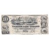 Image 1 : THE EXCHANGE BANK OF TORONTO. $10.00. May 1, 1855. CH-255-10-08R. A Remainder. PMG graded Fine-12.