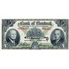 Image 1 : THE BANK OF MONTREAL. $5.00. Dec. 7, 1942. CH-505-64-02. No. 008963/C. Signed Gardner-Spinney. BCS g