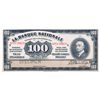 Image 1 : LA BANQUE NATIONALE. $100.00. Nov. 2, 1922. CH-510- 22-10S. A Specimen. PCGS graded UNC-62. PPQ.