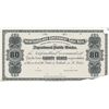 Image 1 : NEWFOUNDLAND GOVERNMENT CASH NOTE. 80 Cents. NF-8P. 1901-09. A Face Proof on thin paper. A 2” by 1/2