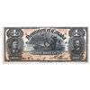Image 1 : DOMINION OF CANADA. $1.00. March 31, 1898. DC-13c. No. 933538/C. Boville. PMG graded Extra Fine-40. 