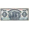 Image 1 : DOMINION OF CANADA. $1.00. Jan. 3, 1911. DC-18c. No. 810913J/A. Green Line. PMG graded Very Fine-20.