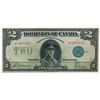 Image 1 : DOMINION OF CANADA. $2.00. June 23, 1923. DC-26d. No. H-023413/A. Signed McCavour-Saunders. Green Se
