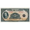 Image 1 : BANK OF CANADA. $5.00. 1935 Issue. English Text. BC-5. No. A274421/D. Unc.