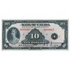 Image 1 : BANK OF CANADA. $10.00. 1935 Issue. English Text. BC-7. No. A000007/A. Listed in the C.P.M.S. Regist