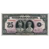 Image 1 : BANK OF CANADA. $25.00. 1935 Issue. French Text. BC-12. No. F000008/B. Unlisted in the C.P.M.S. Regi