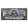 Image 1 : BANK OF CANADA. $10.00. 1937 Issue. BC-24a. No. A/D3375185. Osborne-Towers. A well centered Unc.