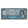 Image 1 : BANK OF CANADA. $5.00. 1954 Issue. BC-31aA. No. *A/C0000526. Coyne-Towers. Devil’s Face’. Unlisted i