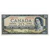 Image 1 : BANK OF CANADA. $20.00. 1954 Issue. BC-33aA. No. *A/E0001162. Beattie-Coyne. Devil’s Face’. Unlisted