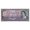 Image 1 : BANK OF CANADA. $10.00. 1954 Issue. BC-32bA. No. *A/D0006316. Beattie-Coyne. Devil’s Face’. A choice