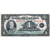 Image 1 : BANK OF CANADA. $1.00. 1935 Issue. English Text. BC-1. No. B0552735/D. PCGS graded Very Fine-30.