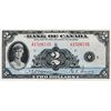 Image 1 : BANK OF CANADA. $2.00. 1935 Issue. English Text. BC-3. No. A1526735/C. BCS graded Extra Fine-40. (tr