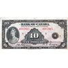 Image 1 : BANK OF CANADA. $10.00. 1935 Issue. English Text. BC-7. No. A587915/D. PMG graded Very Fine-20.