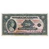 Image 1 : BANK OF CANADA. $20.00. 1935 Issue. French Text. BC-10. No. F010866/C. A bright Fine+.