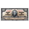 Image 1 : BANK OF CANADA. $100.00. 1937 Issue. BC-27a. Osborne-Towers. No. A/J0015708. PMG graded Extra Fine-4