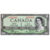 Image 1 : BANK OF CANADA. $1.00. 1954 Issue. BC-29a. Coyne-Towers. ‘Devil’s Face’. No. A/A6765444. PCGS graded
