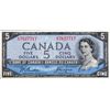 Image 1 : BANK OF CANADA. $5.00. 1954 Issue. BC-31b. Beattie-Coyne. ‘Devil’s Face’. No. E/C7627717. CCCS grade