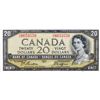 Image 1 : BANK OF CANADA. $20.00. 1954 Issue. BC-33b. Beattie-Coyne. ‘Devil’s Face’. No. D/E6653559. PCGS grad