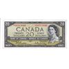 Image 1 : BANK OF CANADA. $20.00. 1954 Issue. BC-41bA. Beattie-Rasminsky. Modified. No. *V/E0215649. PCGS grad