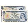Image 1 : BANK OF CANADA. $1.00. 1973 Issue. BC-46aA. Lawson-Bouey. No. *MR6694142. No. *MR6694143. Lot of two
