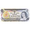 Image 1 : BANK OF CANADA. $1.00. 1973 Issue. BC-46aT-i. Lawson- Bouey. No. AXA0603649. Steel engraved. Unc.