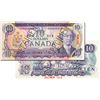 Image 1 : BANK OF CANADA. $10.00. 1971 Issue. BC-49a. Beattie-Rasminsky. No. DA0000000. A Specimen. Punch canc