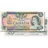 Image 1 : BANK OF CANADA. $20.00. 1979 Issue. BC-54a. Lawson-Bouey. No. 50198713806 & 50198713807. Both BCS gr