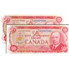 Image 1 : BANK OF CANADA. $50.00. 1975 Issue. BC-51a-i. Lawson-Bouey. No. EHF0378480 & EHF0378481. Both CCCS g