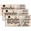 Image 1 : BANK OF CANADA. $100.00. 1988 Issue. BC-60a-i. Clear BPN. No. BJD6504705. CCCS graded Gem Unc-66; No