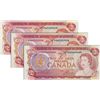 Image 1 : BANK OF CANADA. $2.00. 1974 Issue. BC-47aA. No. *RW5388328. PCGS graded AU-58; No. *RW5532994, No. *